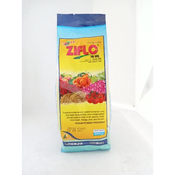 Fungisida Ziflo 76WG 200 Gram Ziram