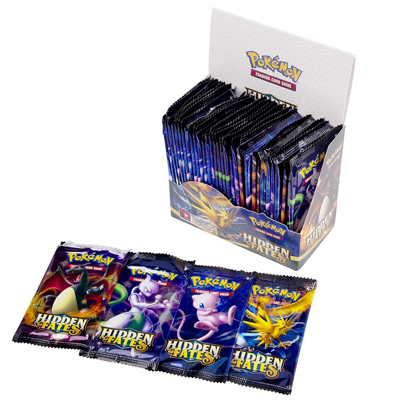 54pcs Kartu Pokemon Carte GX Warna Emas Untuk Koleksi