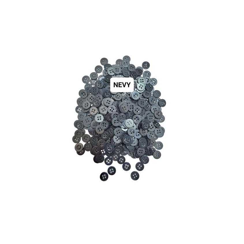 Kancing warna 18L Mata 4/ Kancing Kemeja