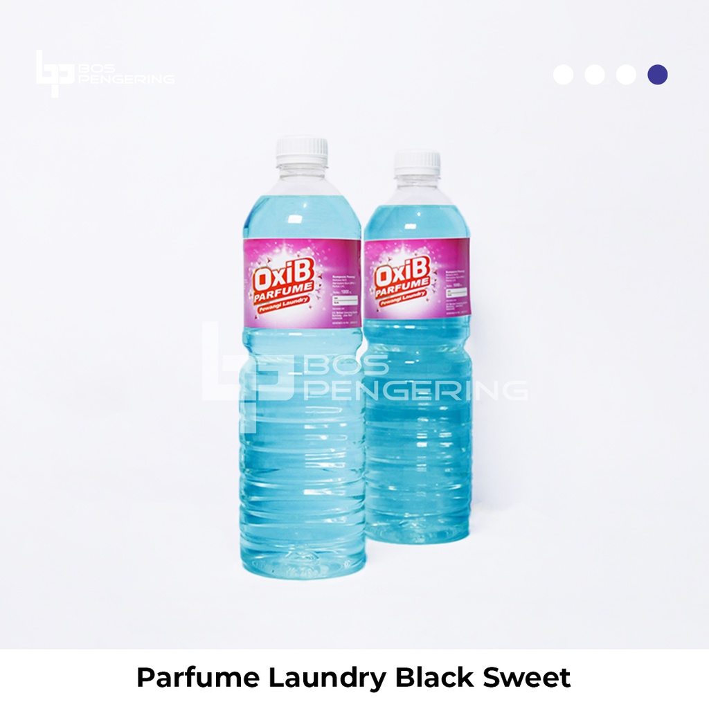 Pewangi Pakaian Laundry - OxiB Parfum Aroma Black sweet 1 Liter Sweet Menyegarkan