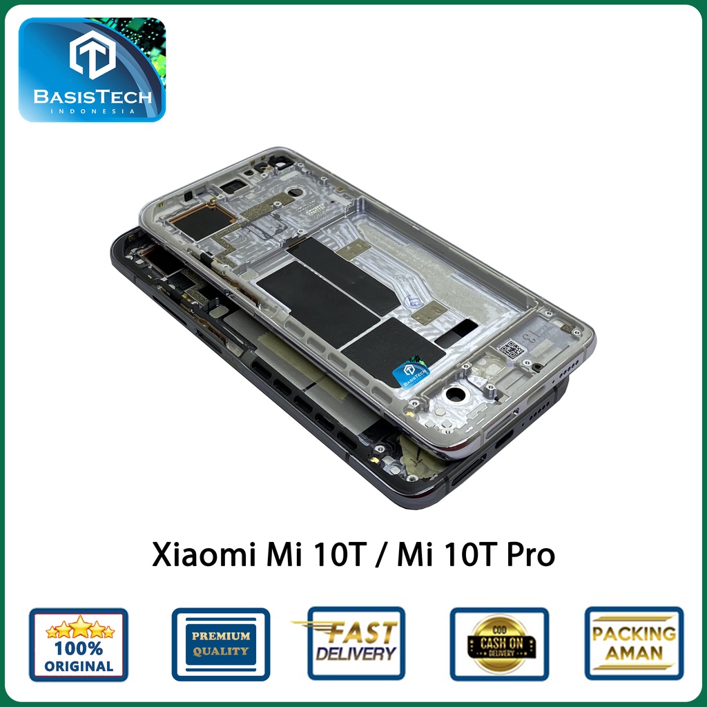 FRAME TATAKAN LCD XIAOMI Mi 10T Mi 10T Pro - BASISTECH ORIGINAL QUALITY