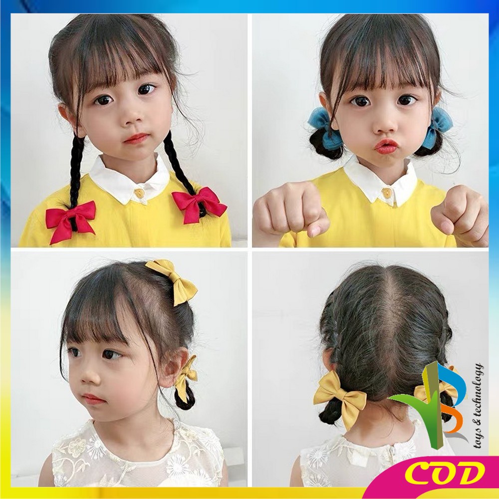 RB-C321 C322 Jepit Rambut Pita Anak 2IN1 Jepitan Rambut Anak Perempuan / Jepit Rambut Princess - Jepitan Kuping Kucing / Jepitan Rambut Korea Anak / Hair Pin Korea