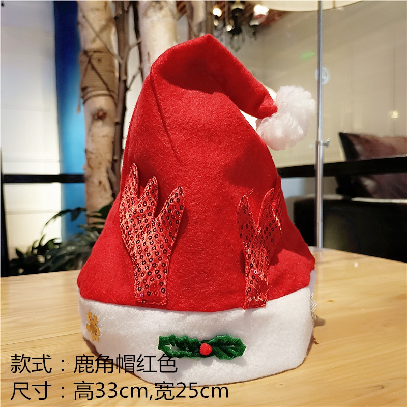 Topi Santa Claus / Topi Santa Claus Dewasa / Topi Santa Clause / Topi Natal / Topi Natal Dewasa / Topi Merry christmas / Topi Merry christmas Dewasa / Topi Natal Motif