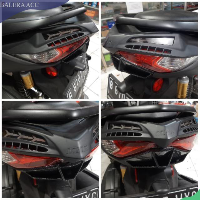 Ducktail ductail cover pelindung lampu belakang new nmax 2020-2022