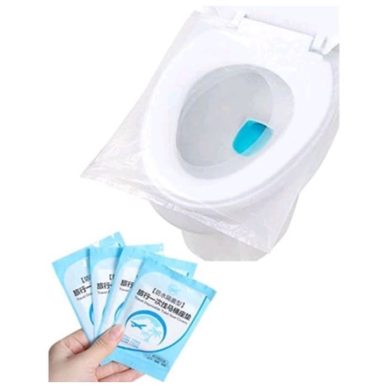 Travel Toilet Seat Cover Disposable Alas Duduk Kloset Toilet Plastik