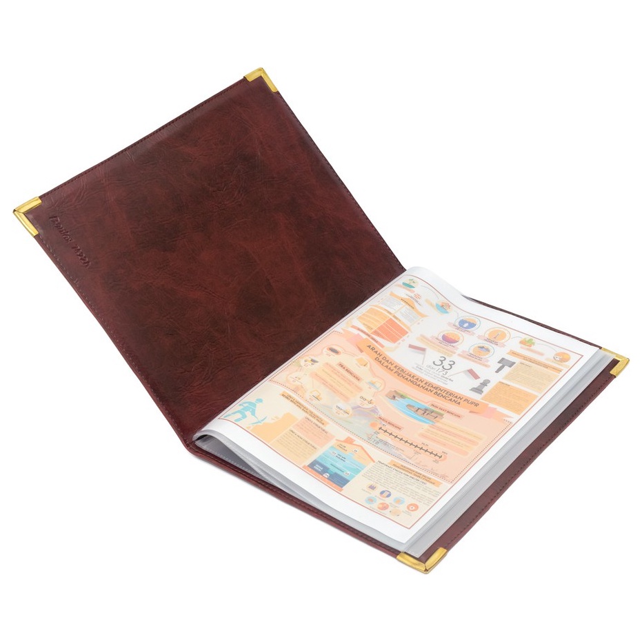 

Bantex PP Pocket A4 Plastik Tempat Menu Cafe