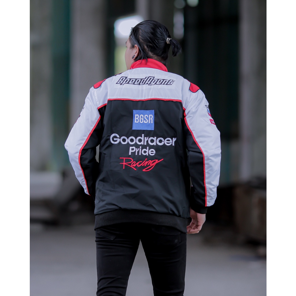 Jaket Pria Nascar Racing Jacket Sunmori Touring Motor Windbreaker Adem X-01 BGSR