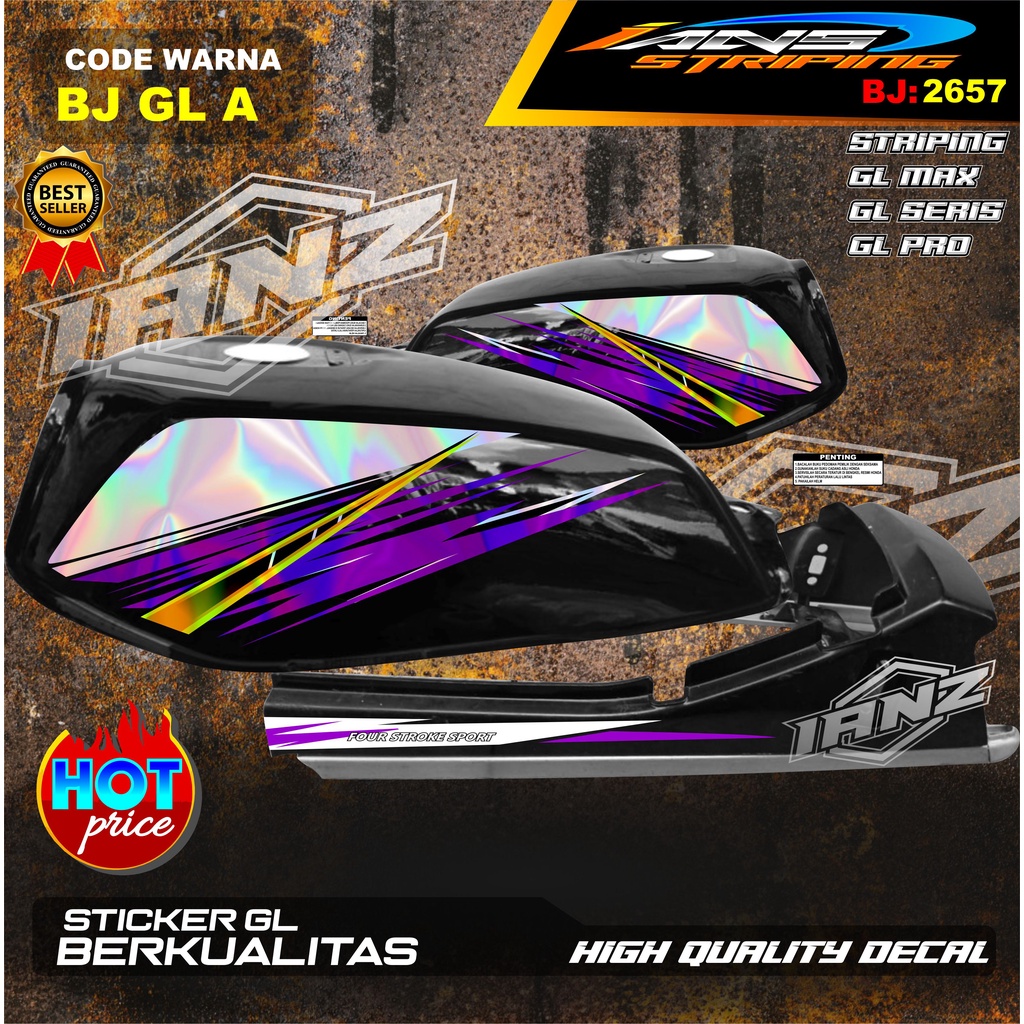 VARIASI STIKER  STRIPING GL HOLOGRAM / STRIPING GL VARIASI HOLOGRAM / STRIPING GL HOLOGRAM