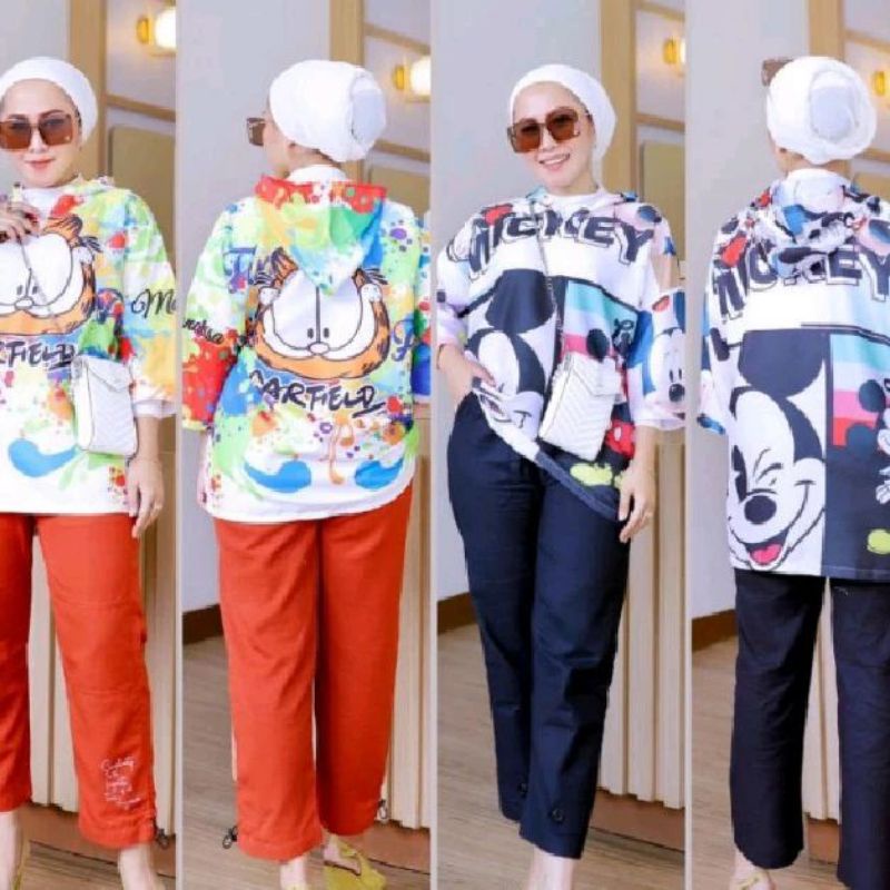 ONE SET HOODIE BY MONALISA