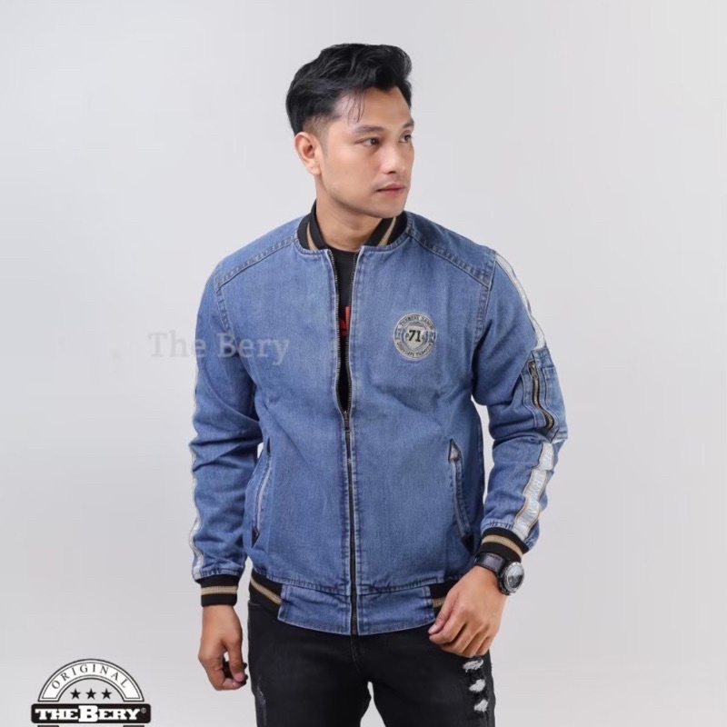 Jaket Jeans Jaket Jeans Denim Jaket Jeans The Berry Taping 71 Bioblitz