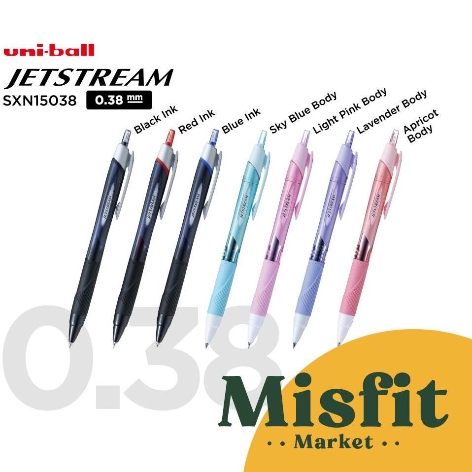 

PRODUK TREND Uni Ball Point JETSTREAM Water Based Pen 0.38 mm Pulpen 0.38mm ☄ 883
