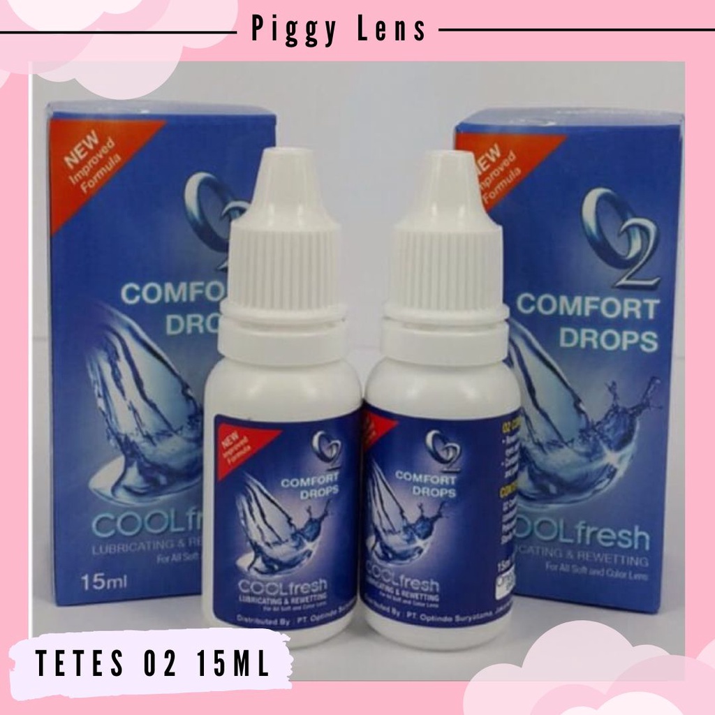 TETES SOFTLENS O2 Comfort Drops 15ml by omega / tetes softlens o2