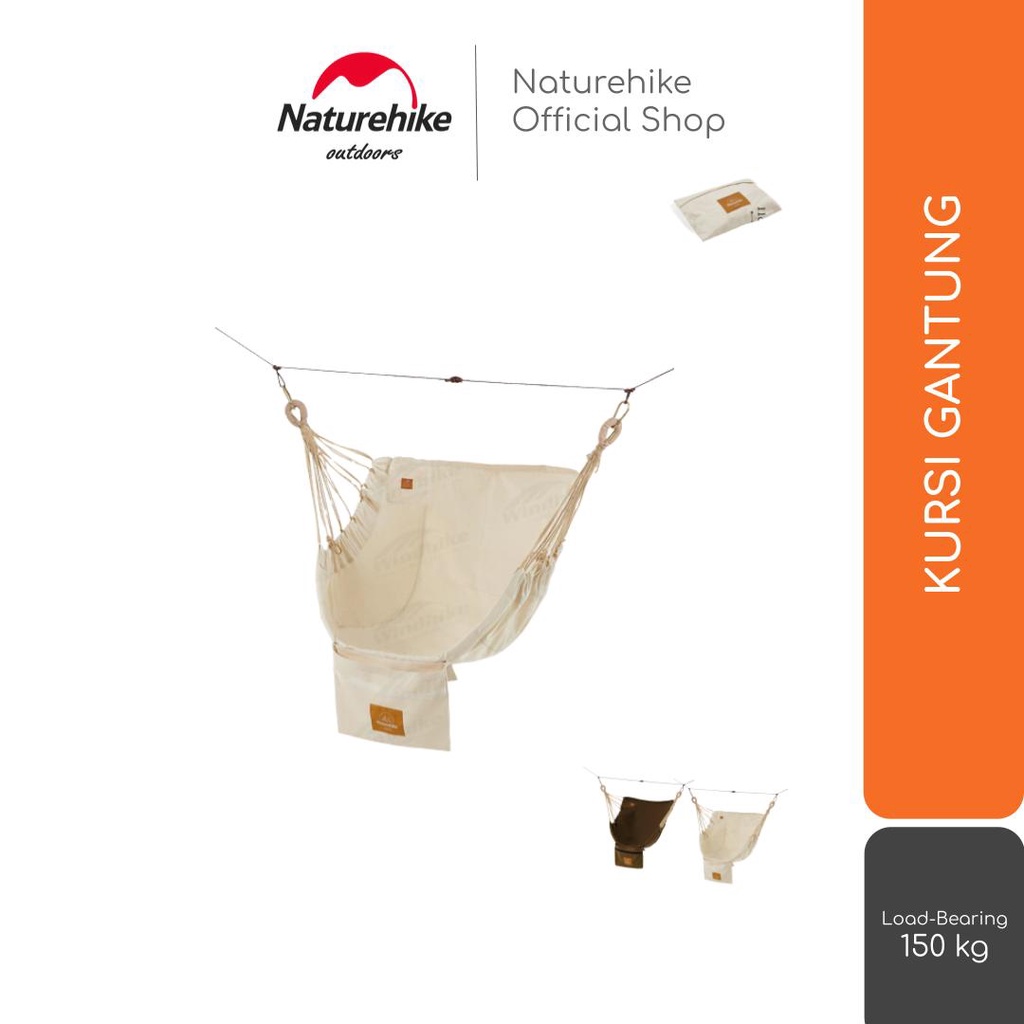 KURSI GANTUNG / AYUNAN / HAMMOCK CAMPING NATUREHIKE NH22DC003
