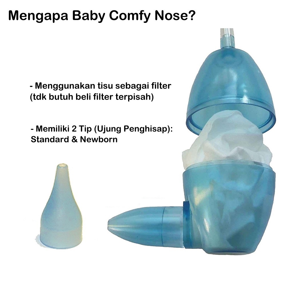 Baby Comfy Nose Nasal Aspirator Alat Penyedot Ingus Bayi BabyComfyNose