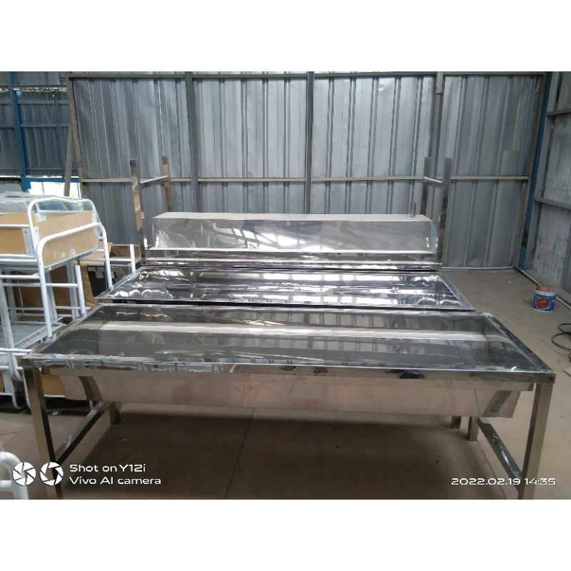 Pemandian jenazah, Pemandian mayat, Pemandian jenazah stainless