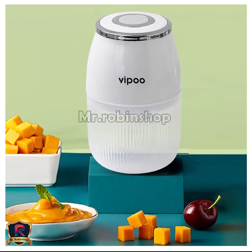 V-3022 Blender Portabel Elektrik Tanpa Kabel / Mini Chopper 300 ml blender mini penggiling bumbu dan daging