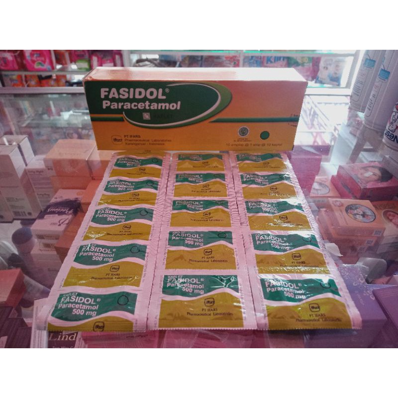Jual Fasidol 500mg/paracetamol Shopee Indonesia