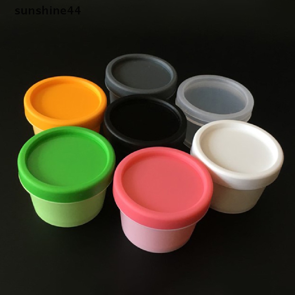 Sunshine 1Pc Botol Plastik Kosong Isi Ulang Portable 50g Untuk Travel