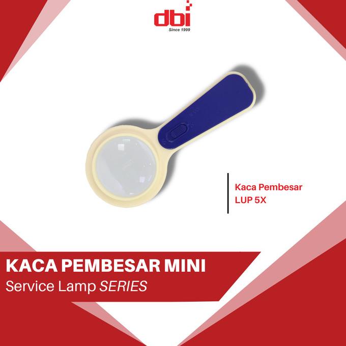 

COD KACA PEMBESAR + LAMPU LED MINI MODEL LUP 5X
