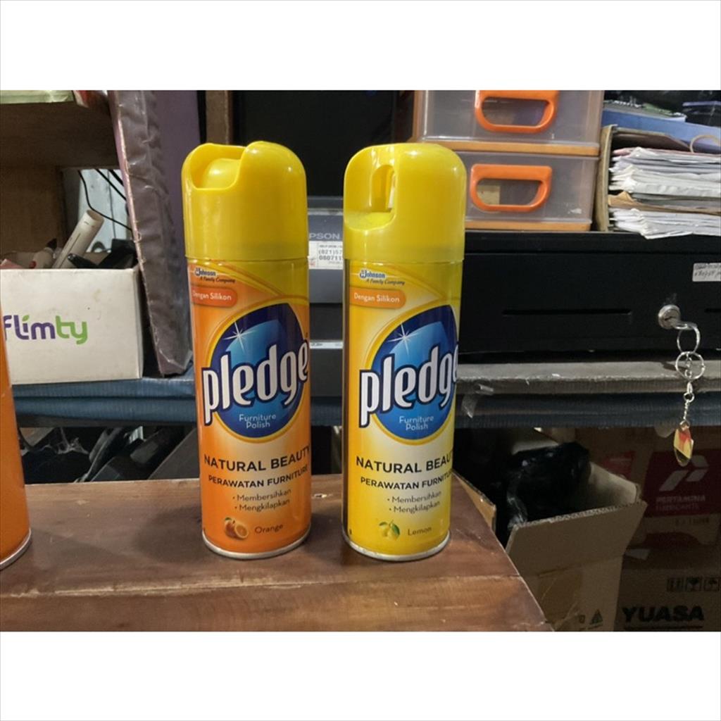Pladge pledge Aerosol Spray Pengkilap Body Motor 170ml
