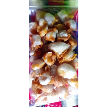 

siomay kering/gurilem toping baso aci