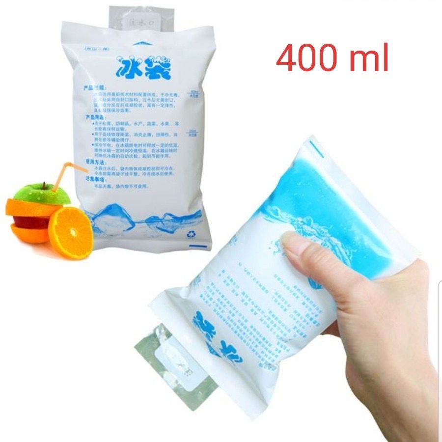Ice Gel Bag 400ml Menjaga Suhu Tetap Dingin / Ice Gel Pack / Es Batu Jelly