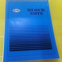 

[ ECER ] KNI Block Note Spiral A5 / Buku Seminar