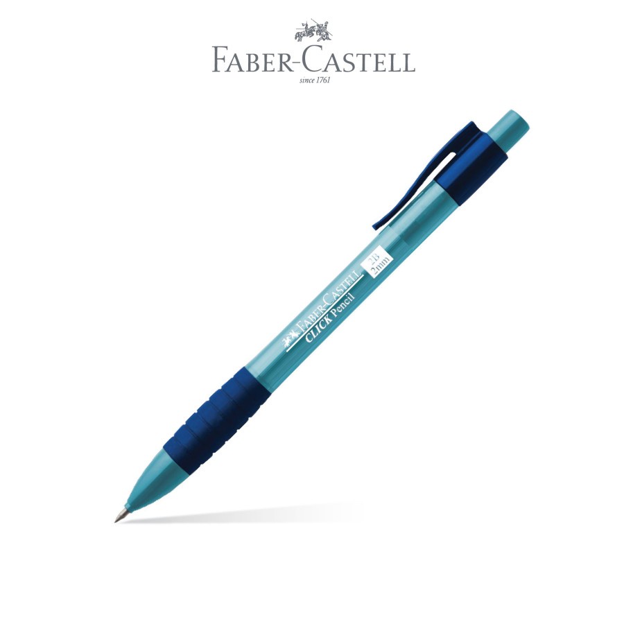

Faber-Castell Mechanical Pencil Click 2.0 mm Barrel Blue Pensil Mekanik 2.0mm