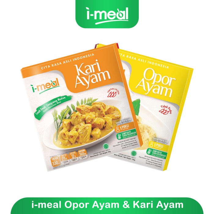 

I-Meal Opor Ayam dan Kari Ayam