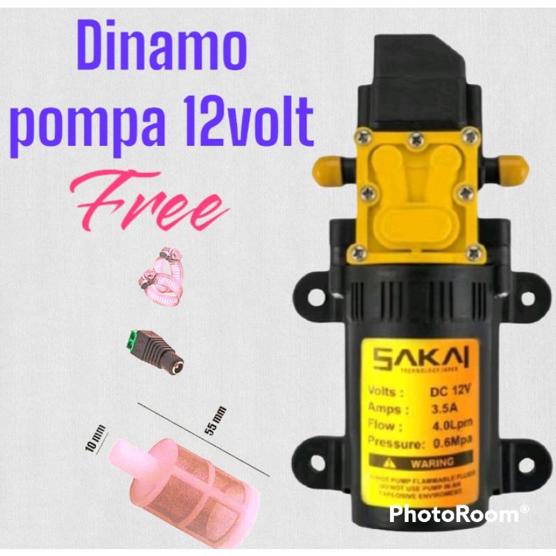 DINAMO POMPA AIR 12 VOLT
