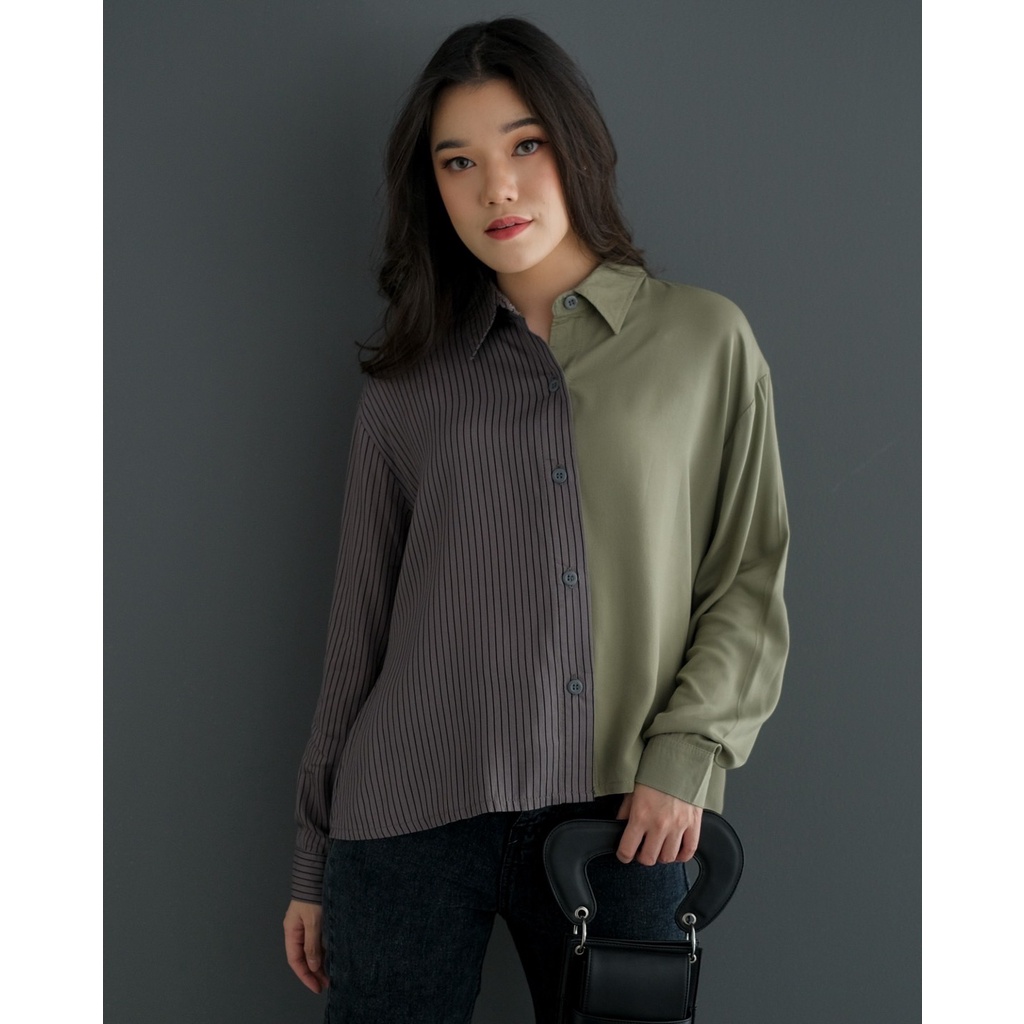 Myrubylicious ESLEY STRIPE SHIRT