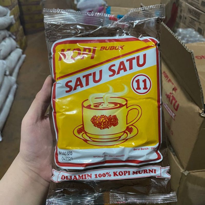 

Kopi bubuk satu satu 250gr