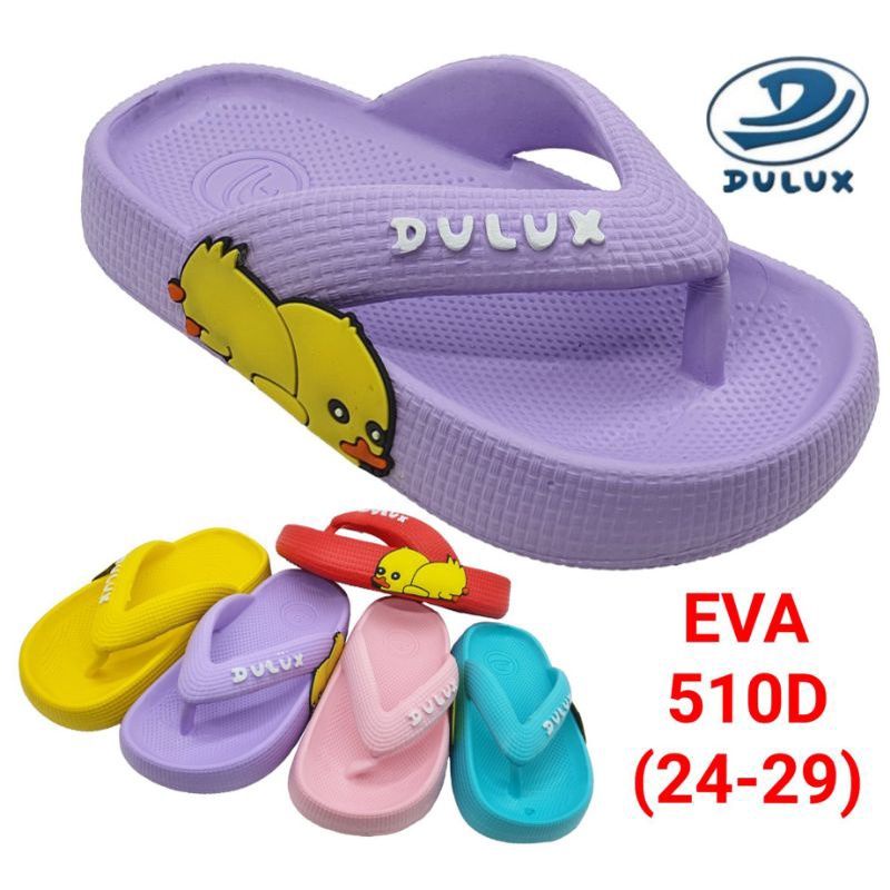 Sandal Japit Anak Laki-laki Perempuan l Sendal Jepit Karet Anak l Dulux 510D Uk 24-29