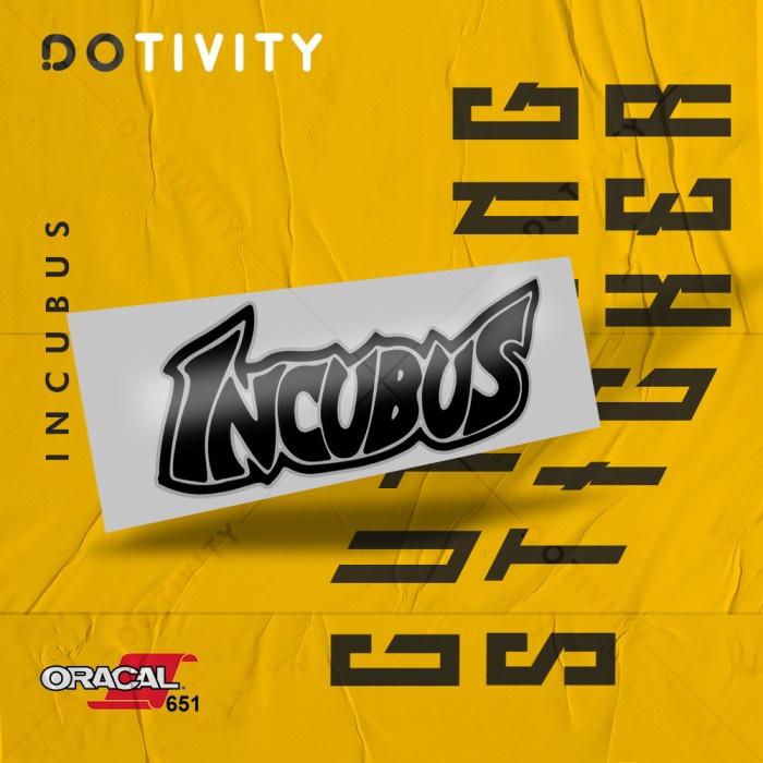 

Cutting Sticker INCUBUS