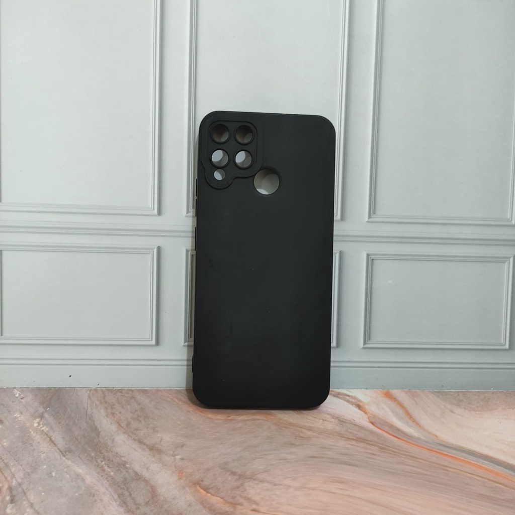 SoftCase ProCamera Silicon Matte Case Sam A04S A13 5G A14 5G Full Cover White_Cell