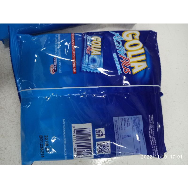 Golia Active plus Bag 115gr isi 42 butir