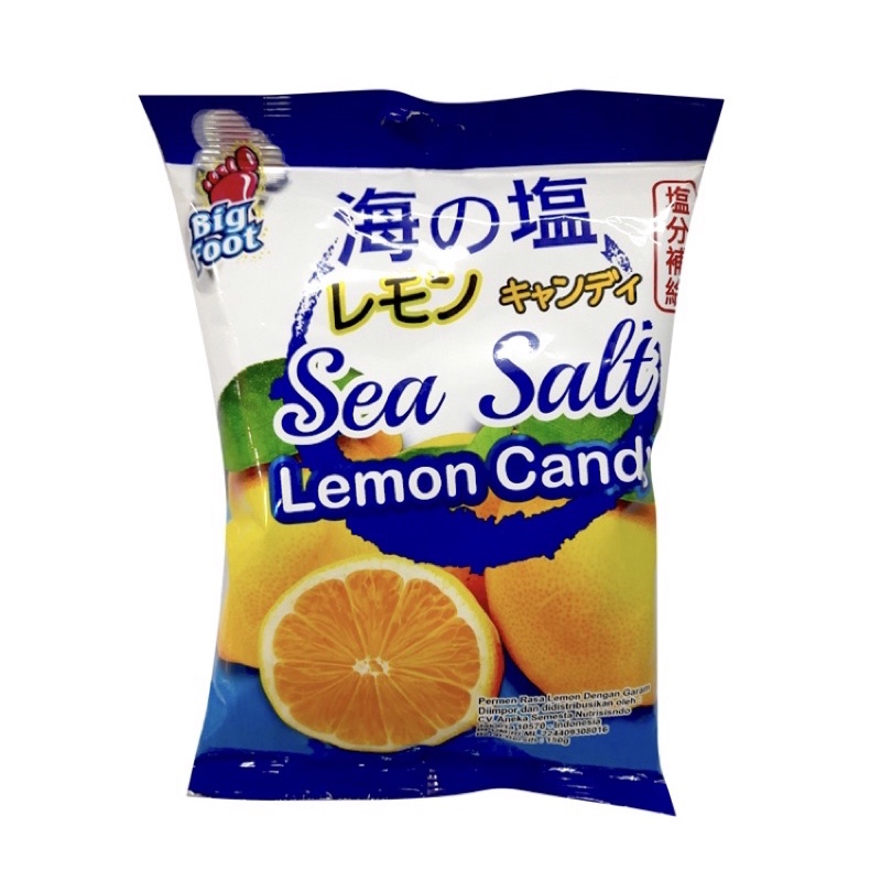 

Big Foot Sea Salt Lemon Candy 150Gr / Big / Foot / Sea / Salt / Lemon / Candy / 150Gr