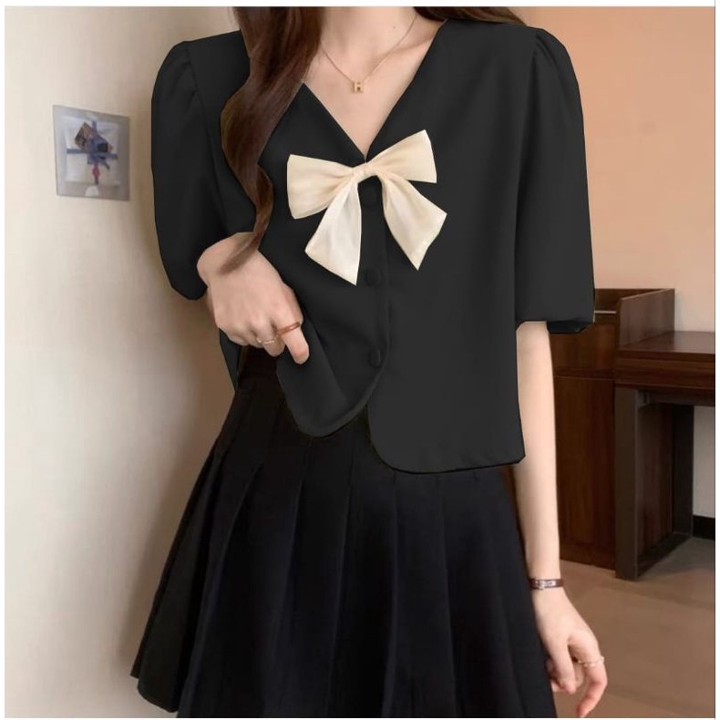 Blouse Ribbon Airin