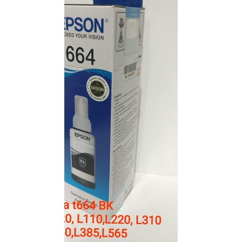 Tinta Epson original 6641 Black- L110,120,L220