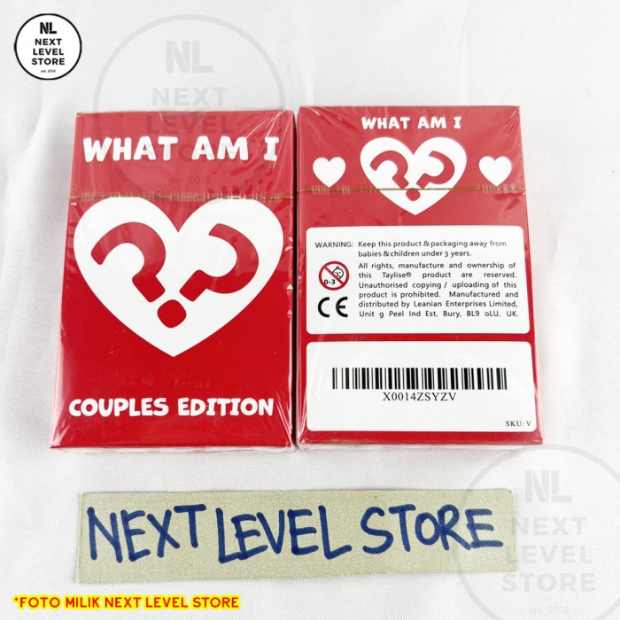 WHAT AM I - Couples Card Game Board Games Permainan Pasangan