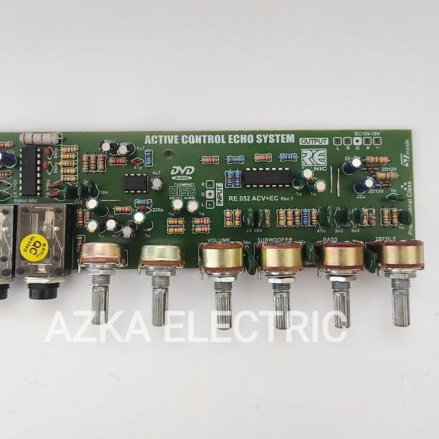 Kit Tone Control Stereo Mic Echo Subwoofer