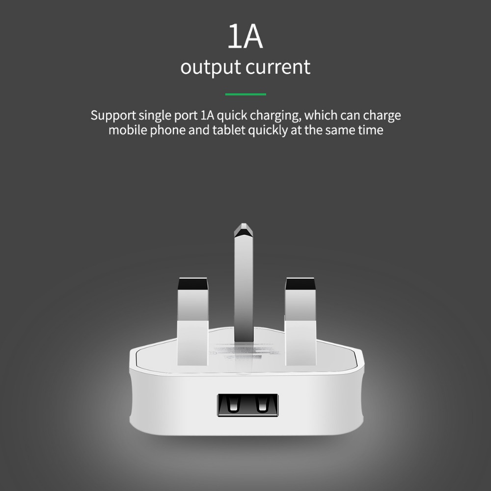 Adapter Charger Dinding 3 Pin 5V Dengan 1 / 2 / 3 Port USB Untuk Iphone 14 13 Tipe C Android 1A 2A 3A