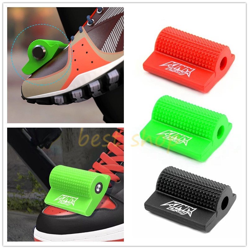 1pc Cover Pedal Gigi Motor UNIVERSAL Bahan Karet Untuk Y15ZR RS150 RS150R LC135 Y125Z