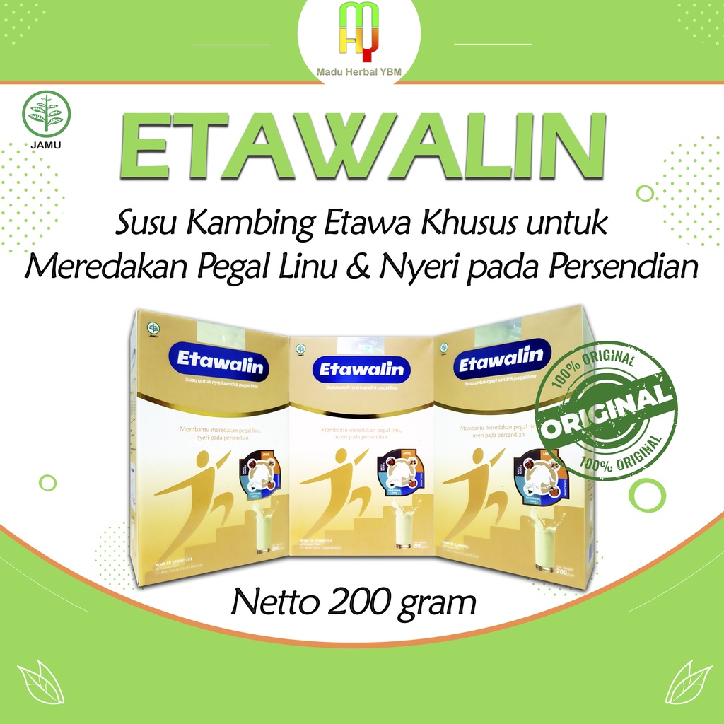 

Etawalin - Susu Kambing Etawa untuk Pegal Linu dan Nyeri Persendian