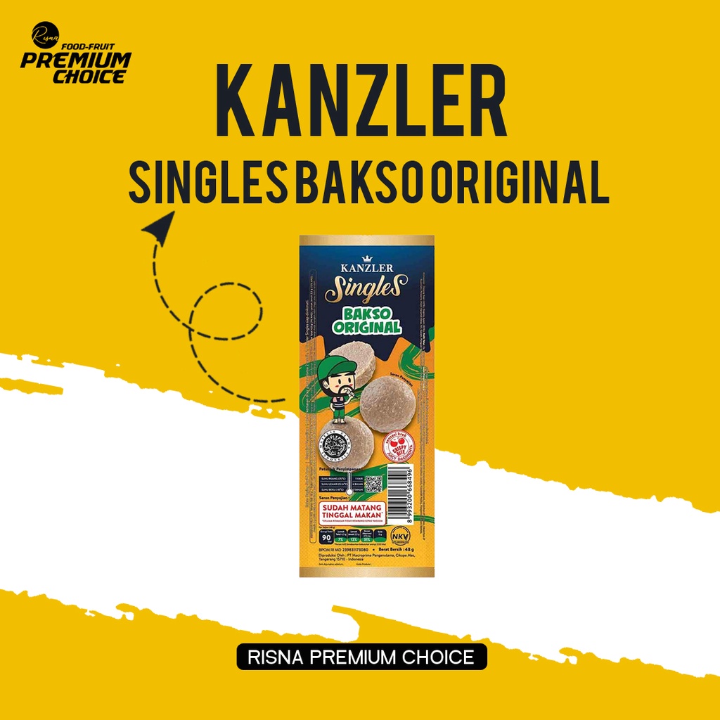 

KZ Singles Bakso Original 48 g