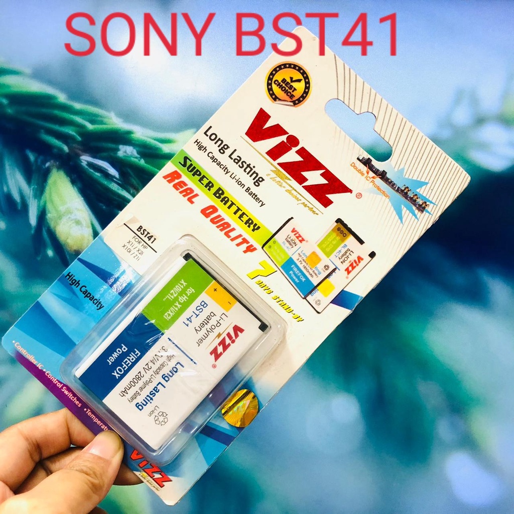 PROMO NEW BATERAI VIZZ SONY BST 36/ SONY BST 37/ SONY BST 39/ SONY BST 41/ SONY BST 43/ SONY EP500/ SONY BA600/ SONY BA700/ SONY BA750/ SONY BA800