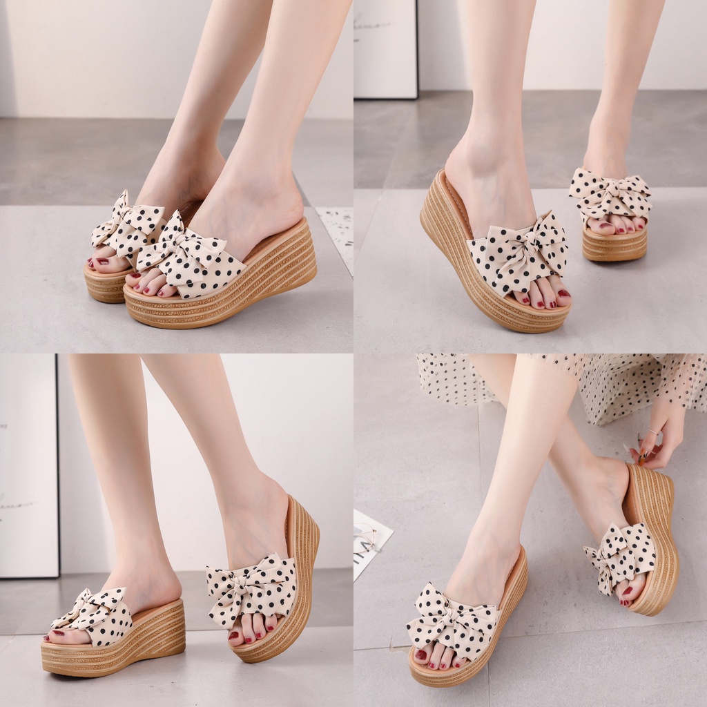 Ivony Seivona - VN1160 Vera Nevada Kaesha Sandal Wedges Wanita