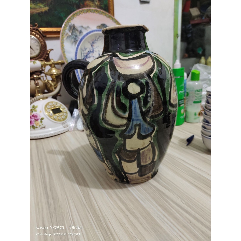 Guci Keramik Vintage Kuno Jadul Antik