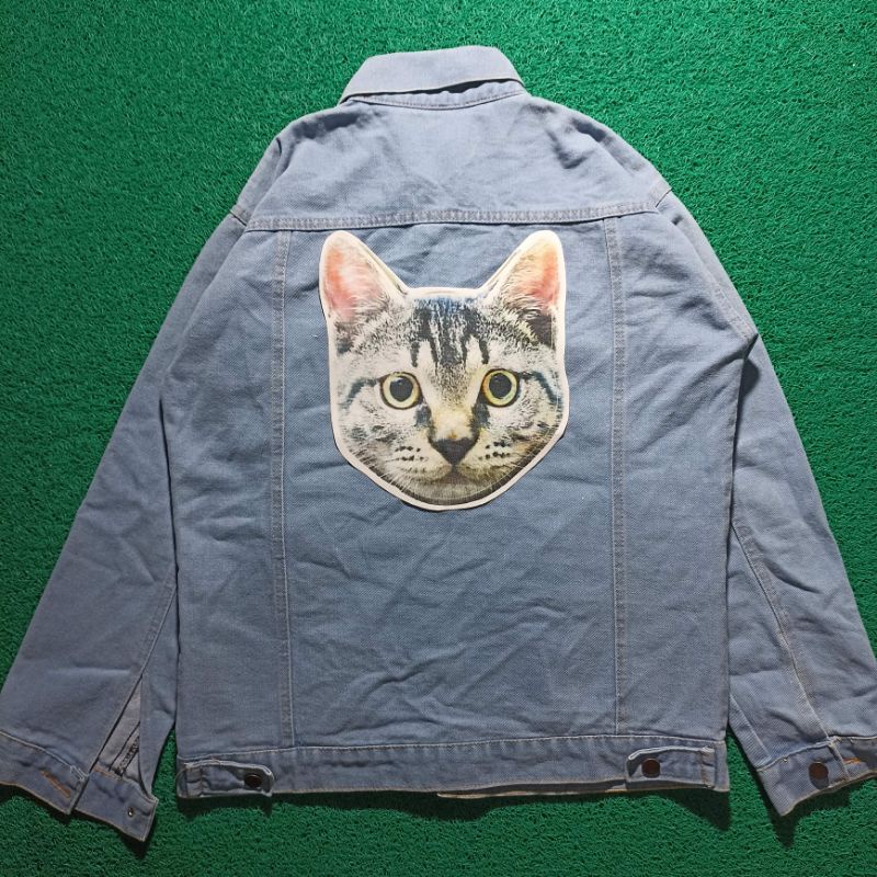 BACKPATCH SUBLIM PREMIUM NECK DEEP / KUCING MEONG BEST QUALITY