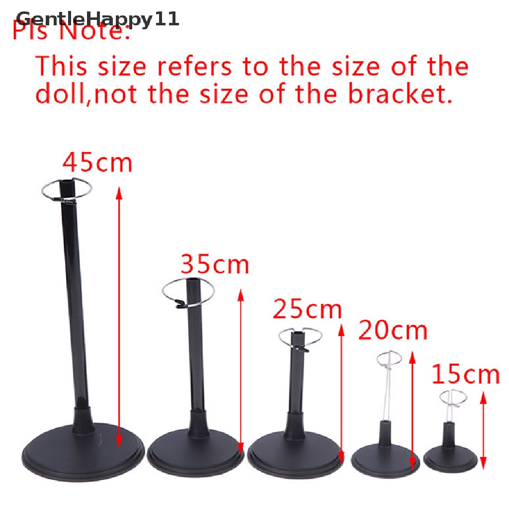 Gentlehappy Adjustable Metal Doll Dummy Wayang Stand Holder Penyangga Aksesoris Boneka id